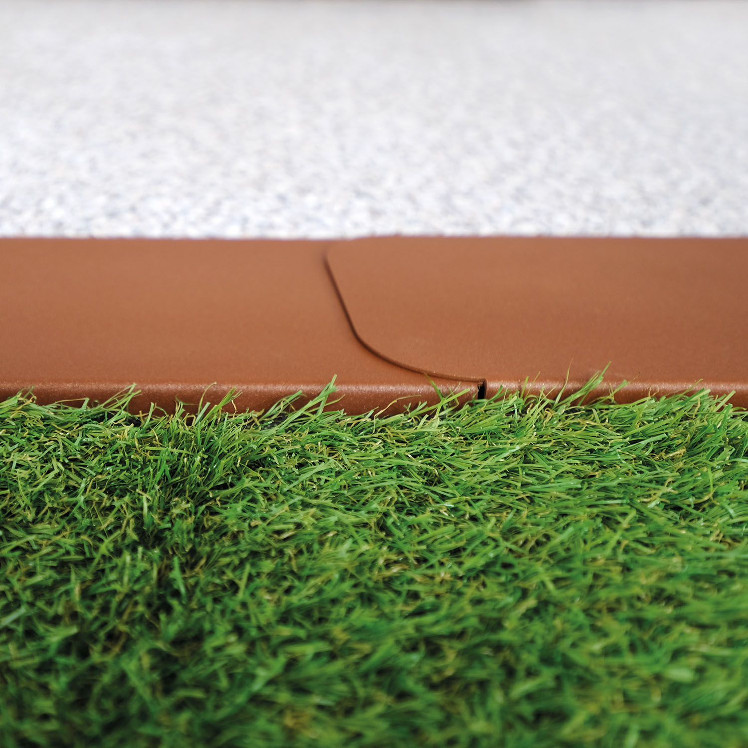 Corten lawn edging L (set of 2)